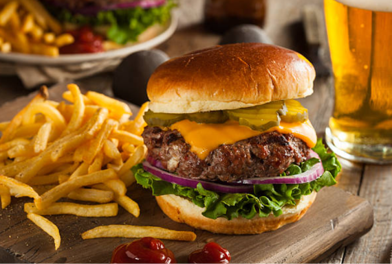 Cheeseburger And Fries